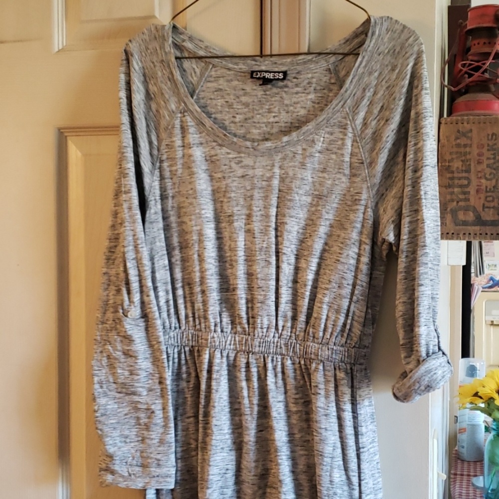 Express grey dress size S.
